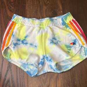 Aviator nation tie dye cotton shorts. Size extra small.